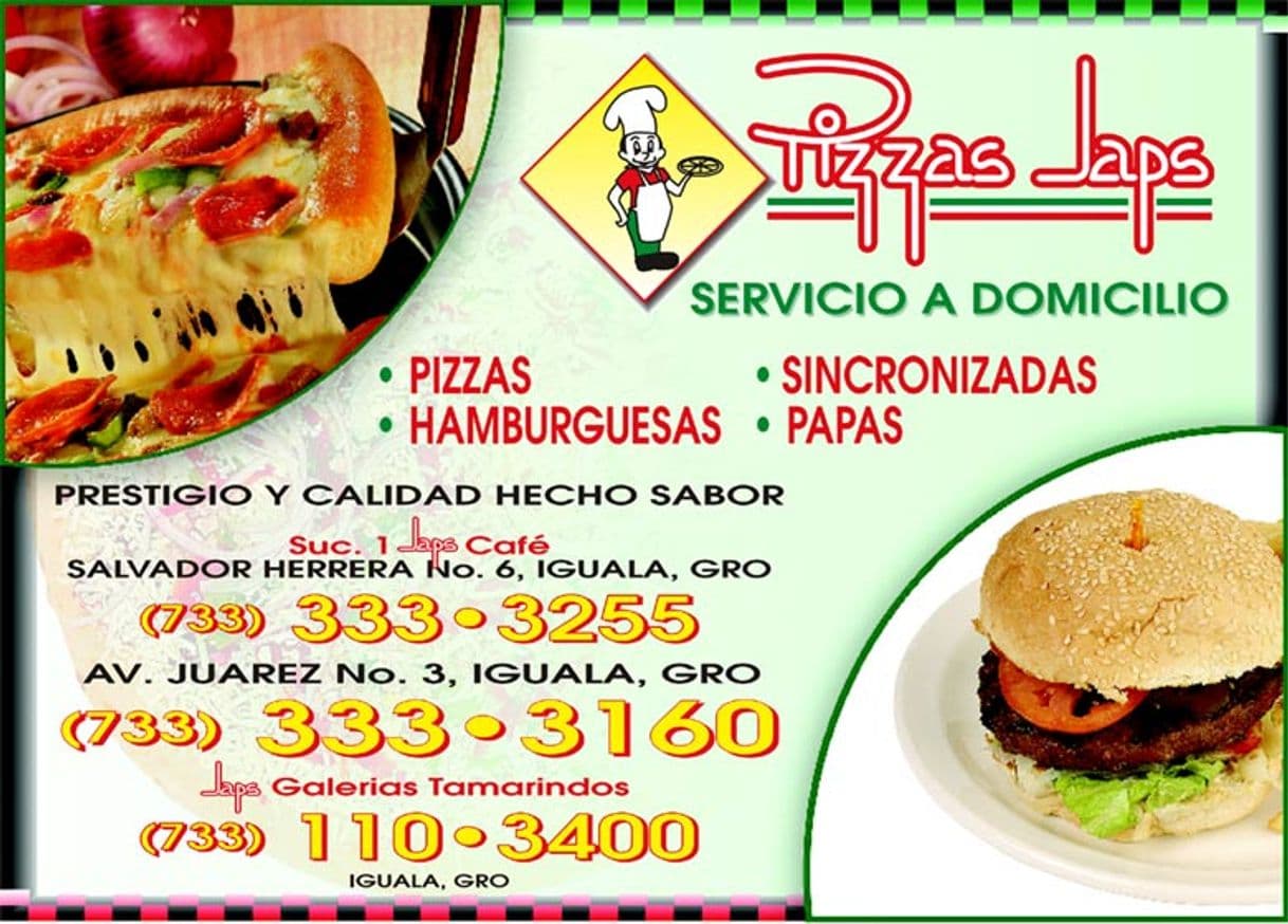 Restaurants Pizzas Japs