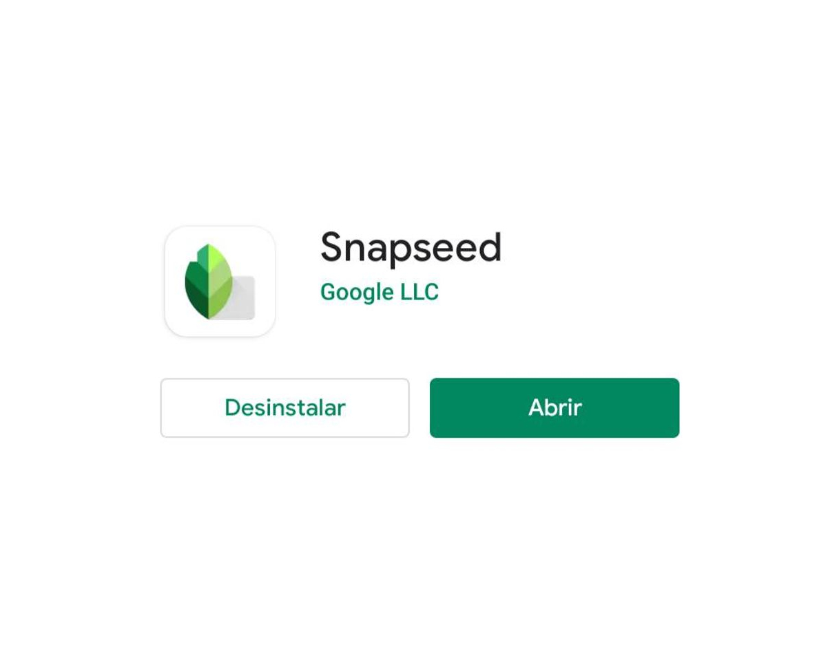 Product Snapseed  é o aplicativo de edição de imagens