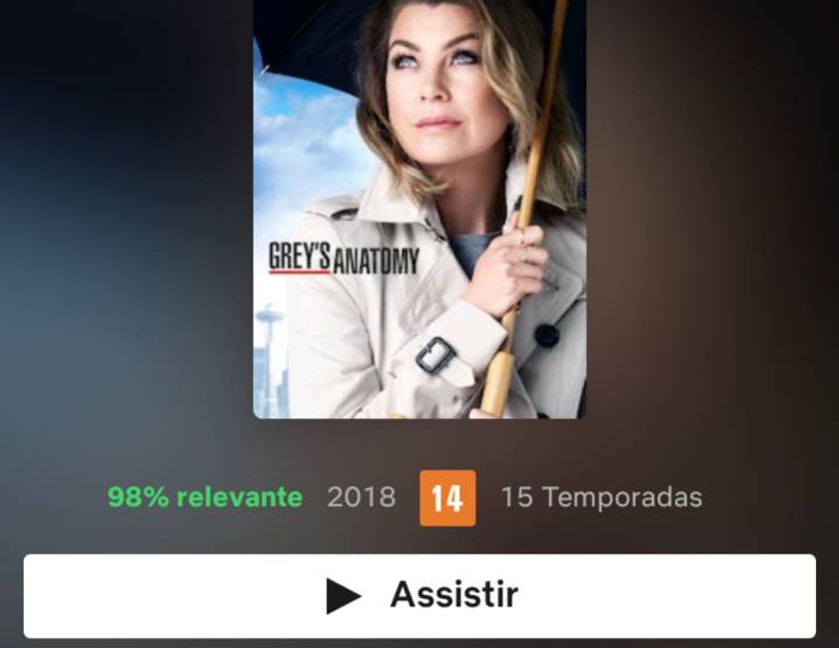 Serie Grey's Anatomy | Netflix