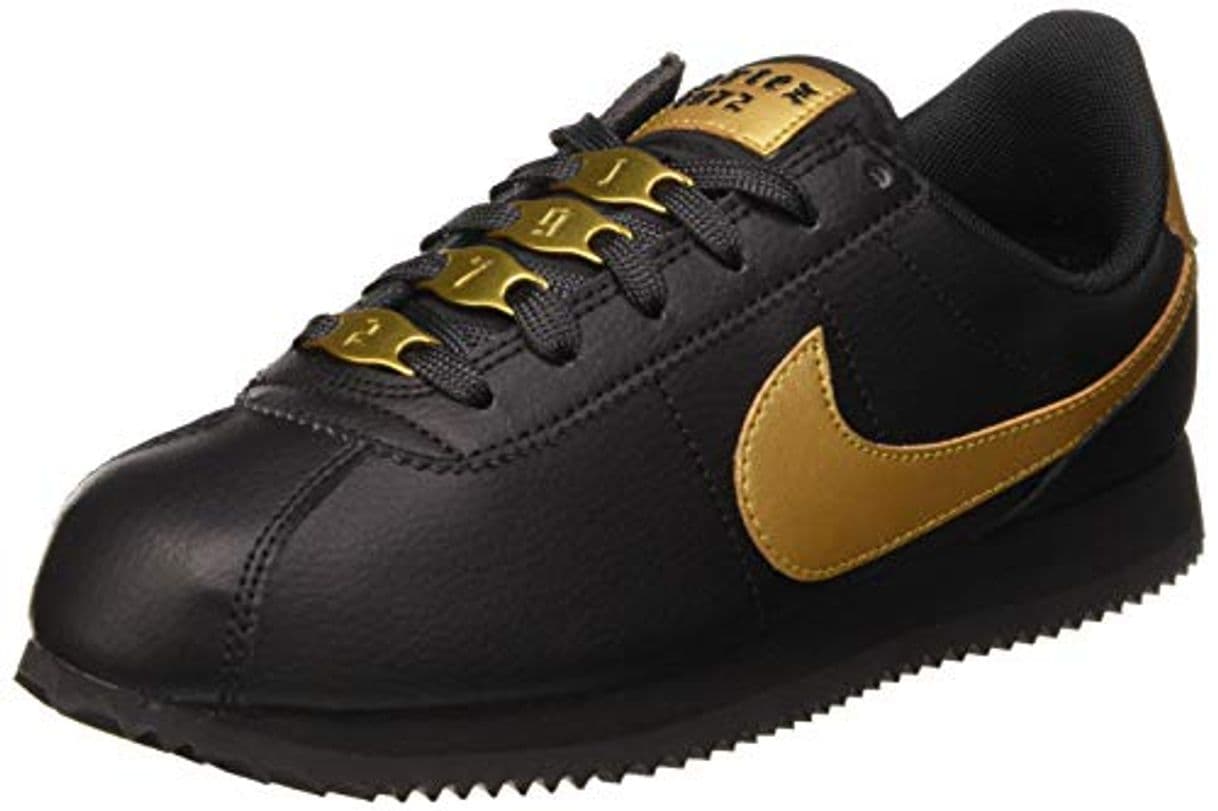 Fashion Nike Cortez Basic SL VTF, Zapatillas de Trail Running para Mujer, Negro