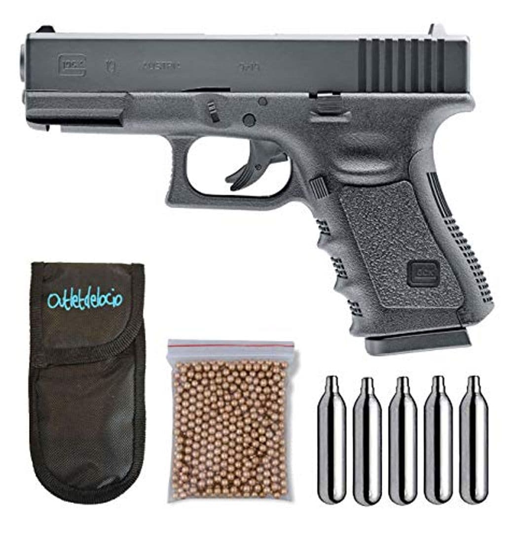 Product Umarex U58358. Pistola perdigon Glock 19 Gas Co2. 4,5mm.