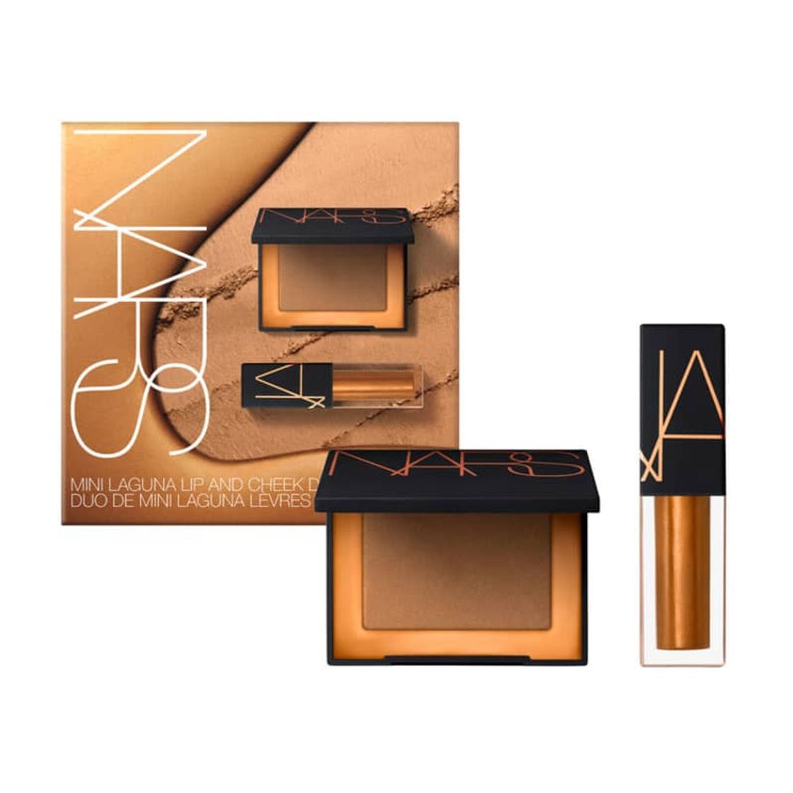 Moda kit bronzing powder & oil-infused lip tint - kit mini laguna bronzing ...