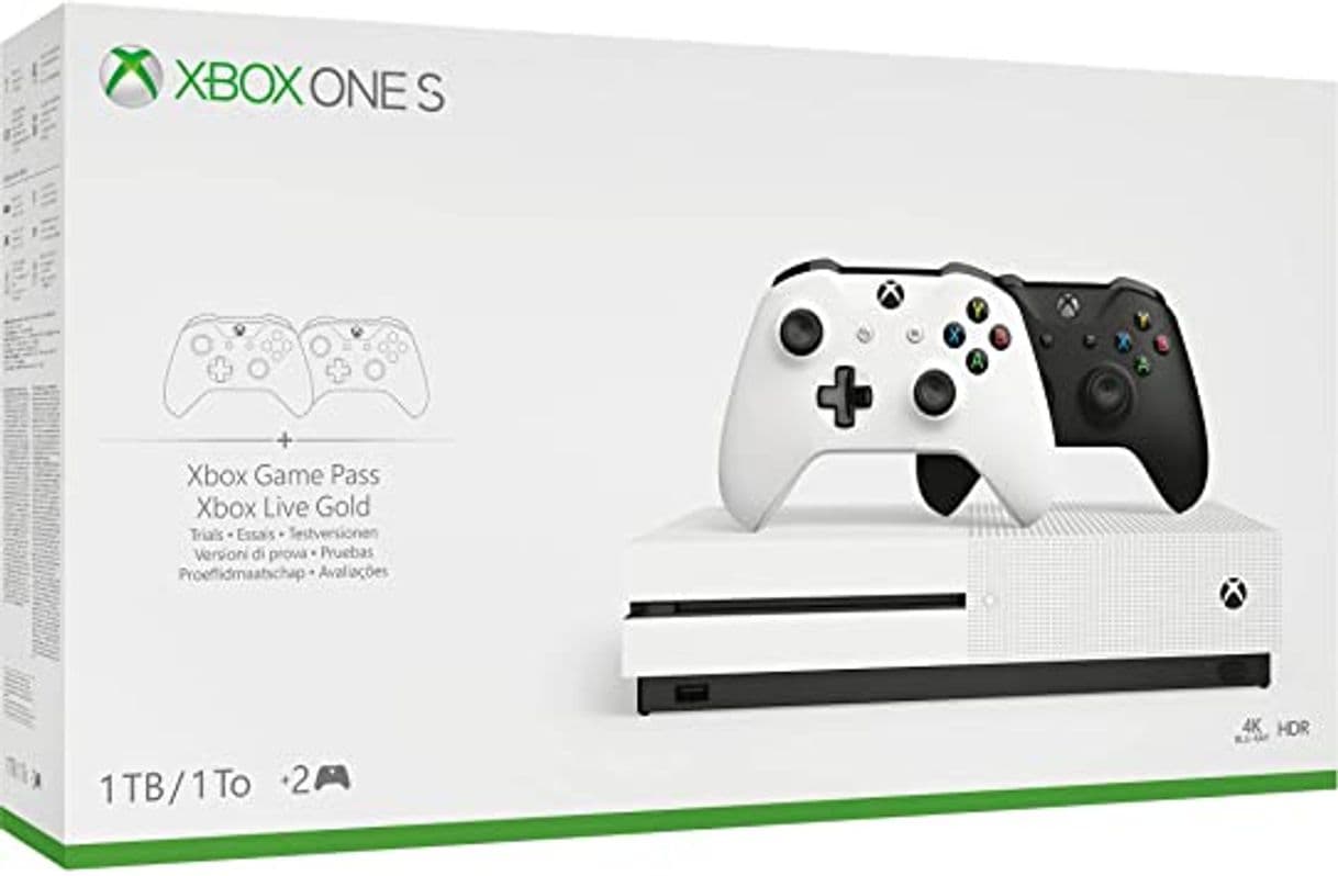 Electronic Pack Xbox One S con 2 mandos