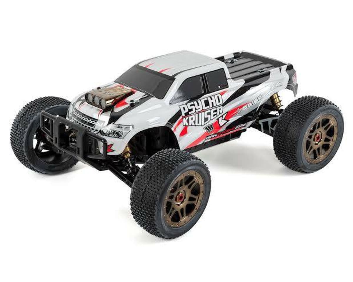 Moda Automodelo Kyosho 1:8 Rc Ep Rs Psycho Kruiser 4Wd Ve Branco