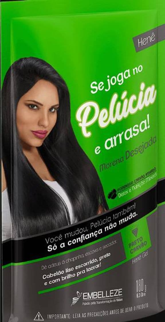 Fashion Henê Pelúcia Morena Desejada Pouch - Embelleze