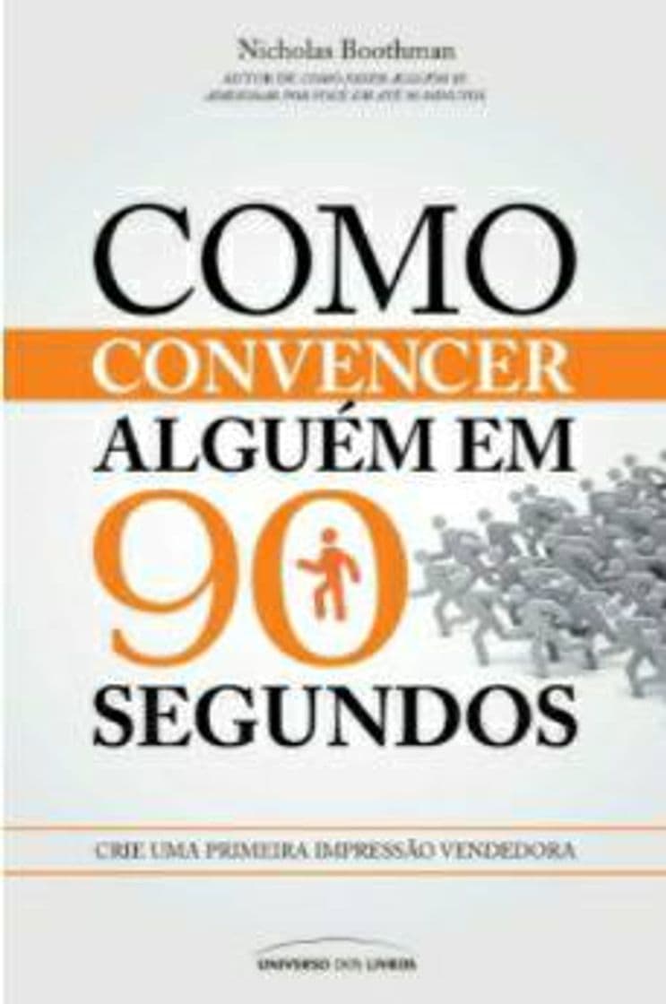 Book Como convencer alguém em 90 segundos