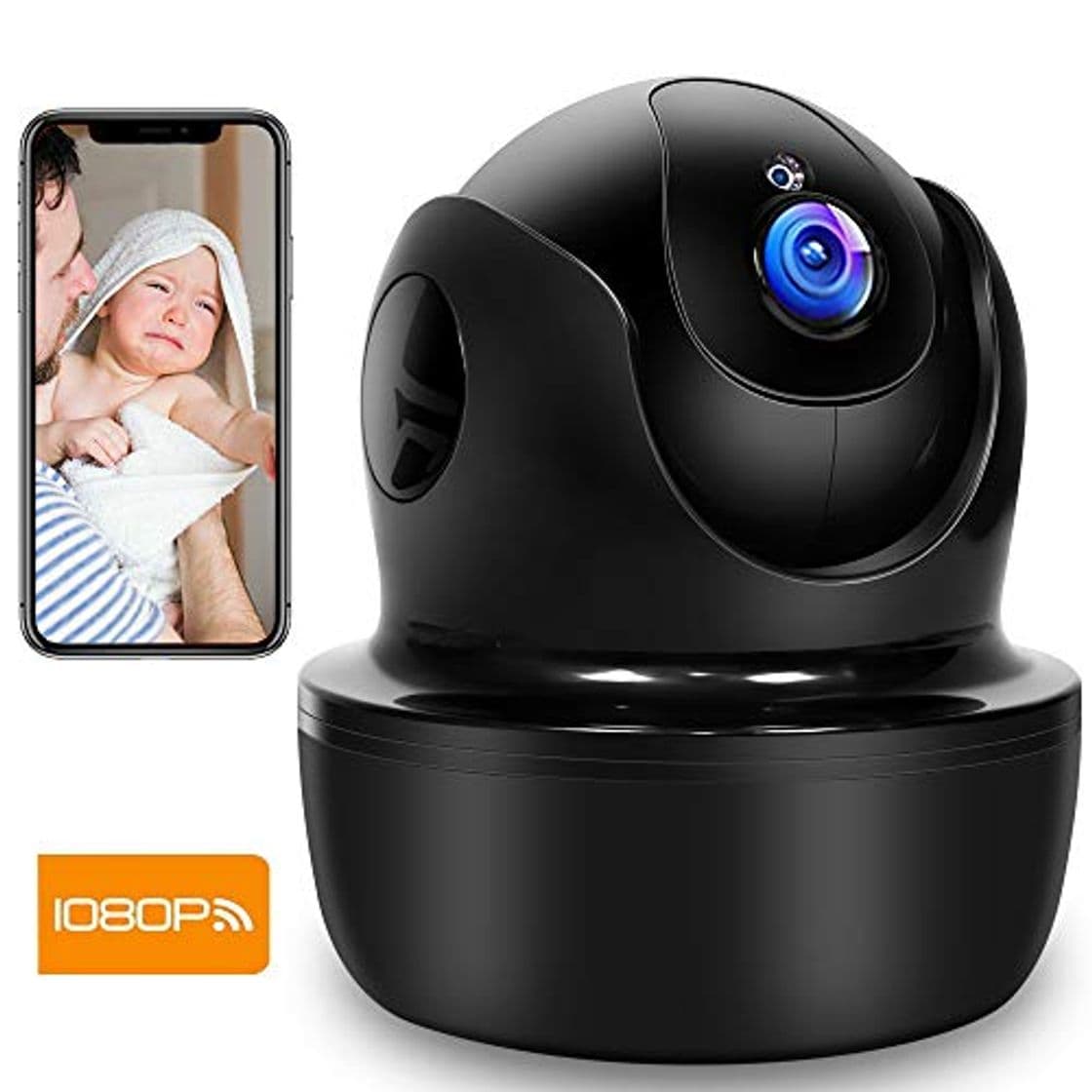 Producto SUPEREYE 1080P Camara Vigilancia, Camara de Vigilancia WiFi Interior FHD con Visión