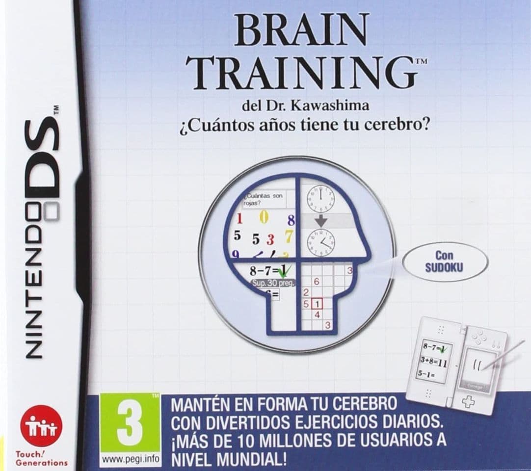 Videogames Dr. Kawashima's Brain Training: How Old is Your Brain