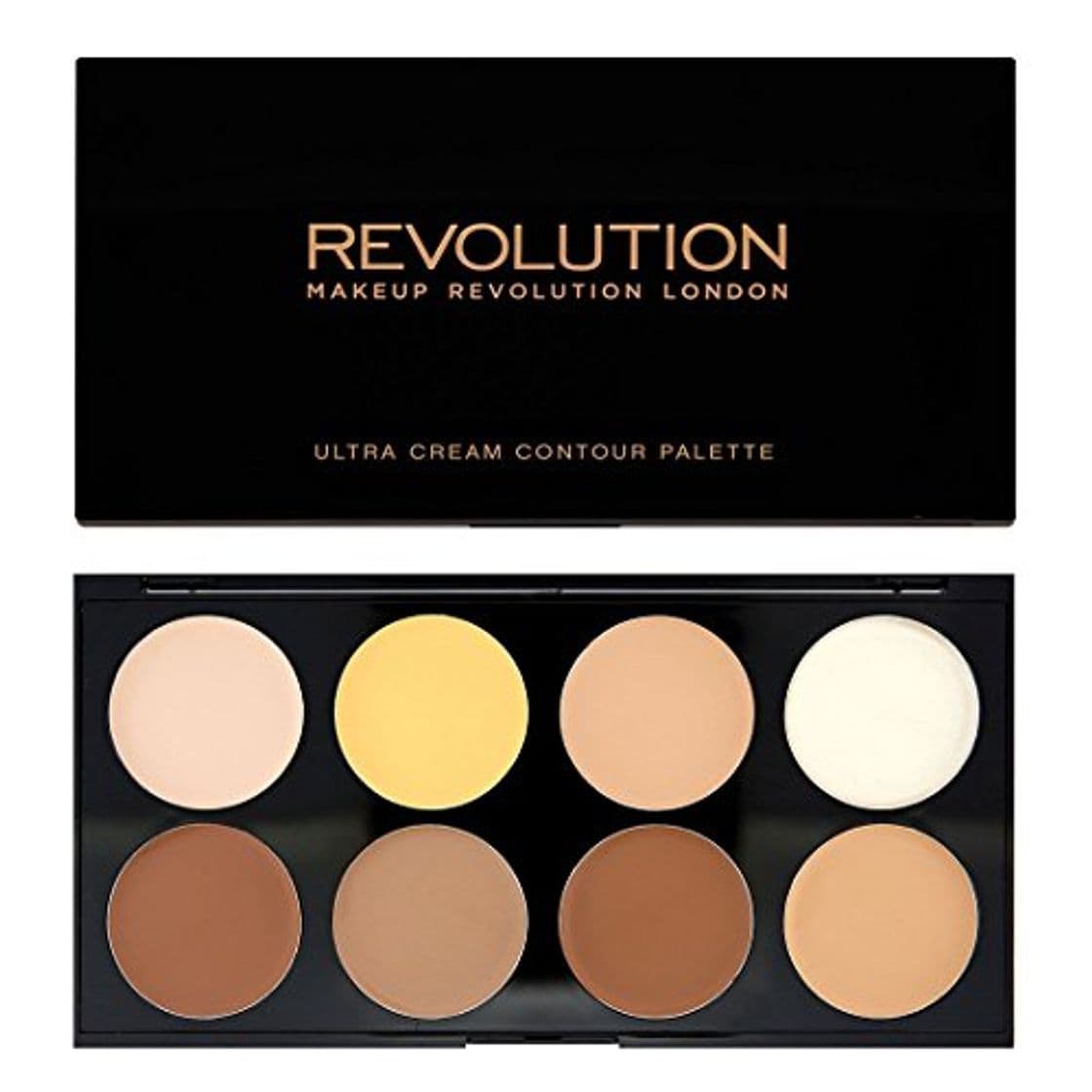 Belleza Makeup Revolution Ultra Cream Contour Palette Paleta do konturowania twarzy 13g