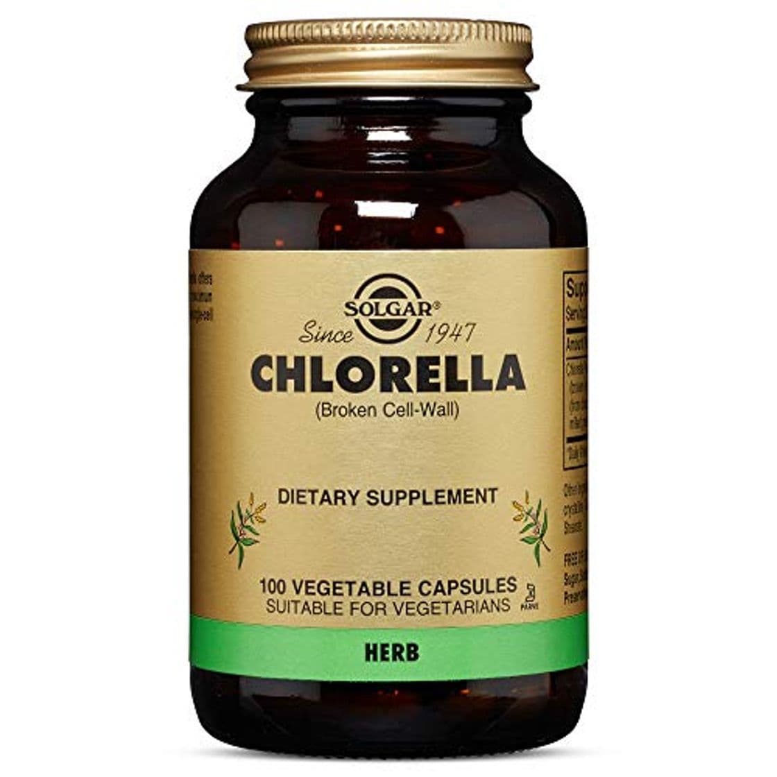 Producto Solgar® Clorella 520 mg