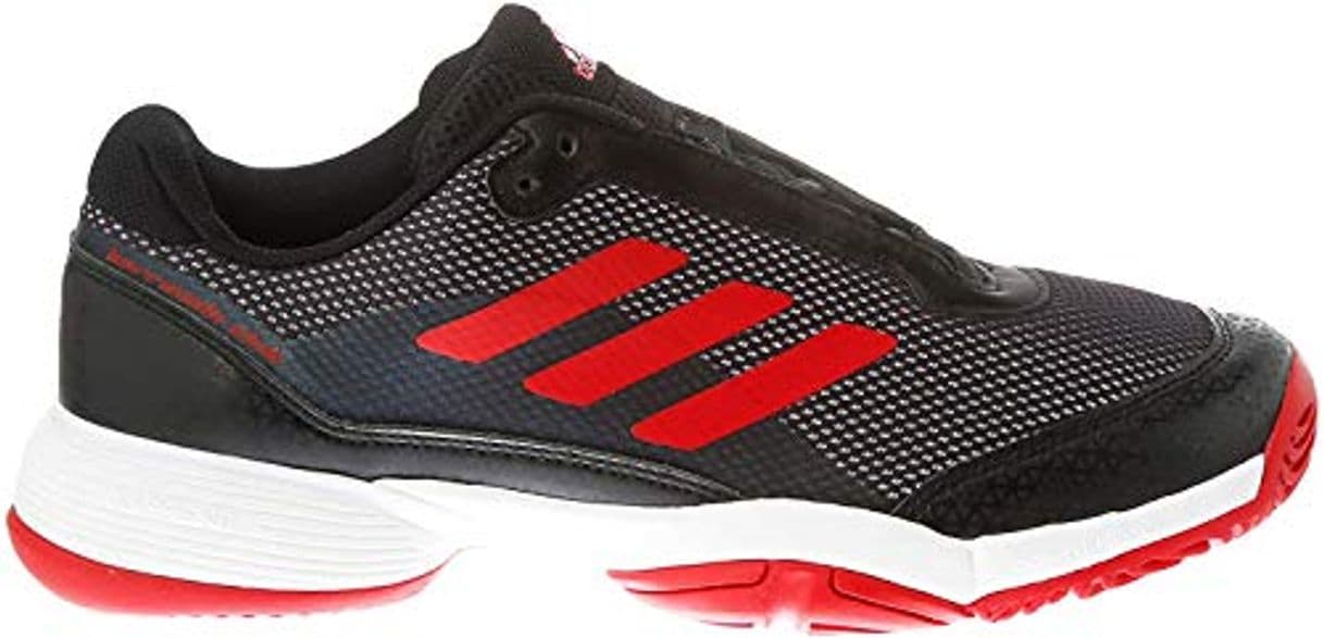 Moda Adidas Barricade Club Xj, Zapatillas de Tenis Unisex Adulto, Negro