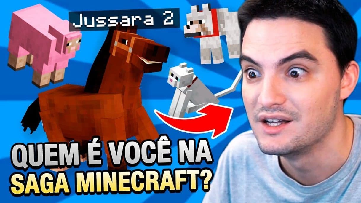 Moda TESTE: QUEM É VOCÊ NA SAGA MINECRAFT? - YouTube