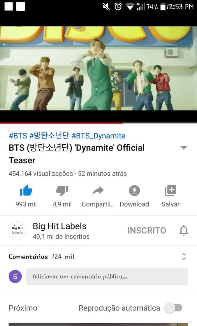 Music Teaser BTS - Dynamite