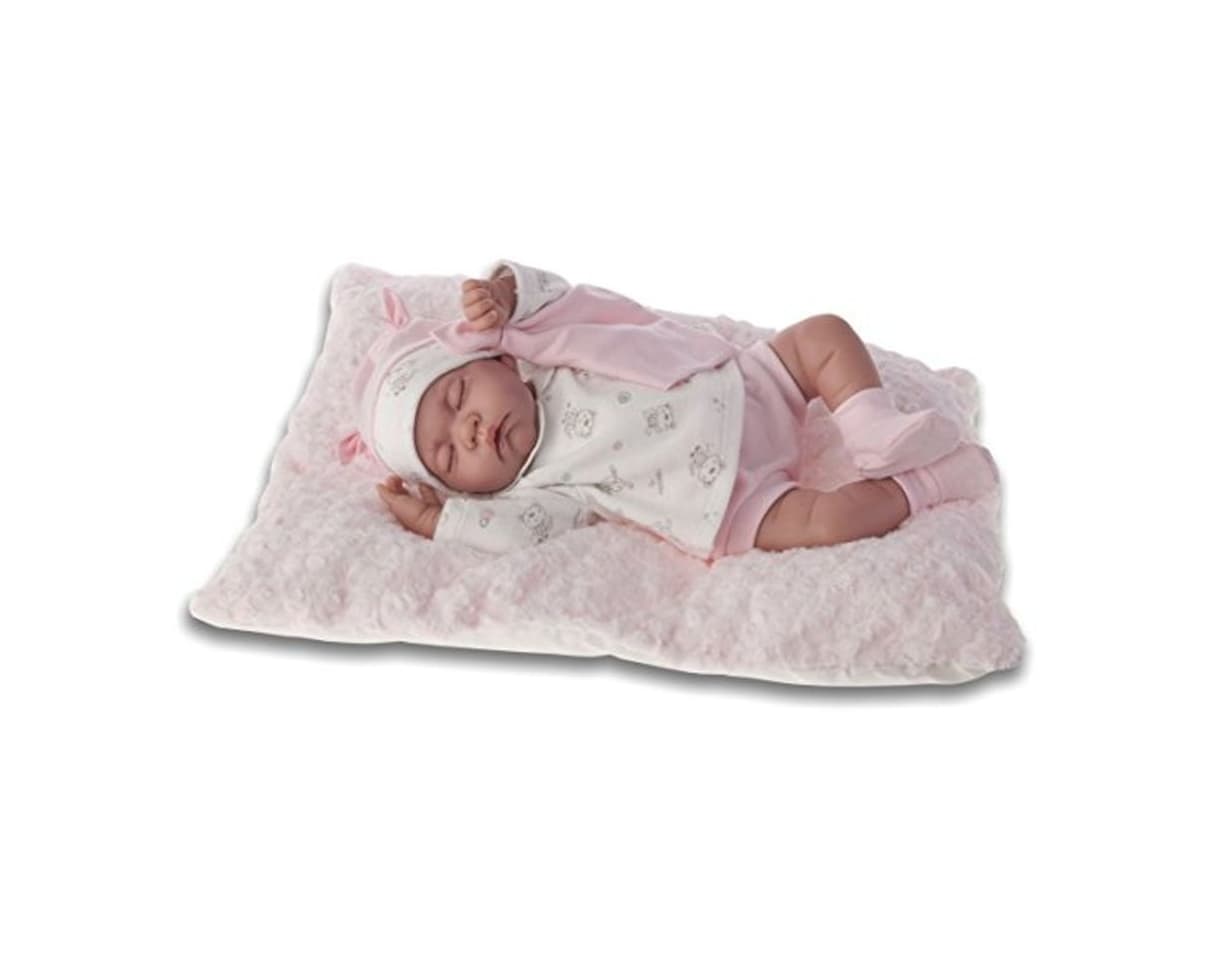 Product Muñecas Antonio Juan - Muñeca Luna acostadita, Color Rosa