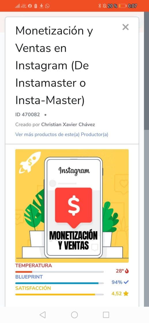 Libro Monetización y Ventas en Instagram (De Instamaster o Insta-M