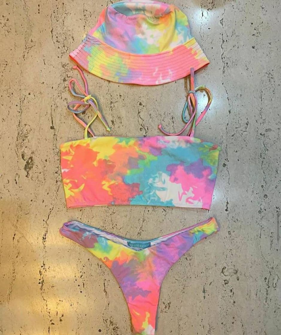 Moda Tie dye bucket