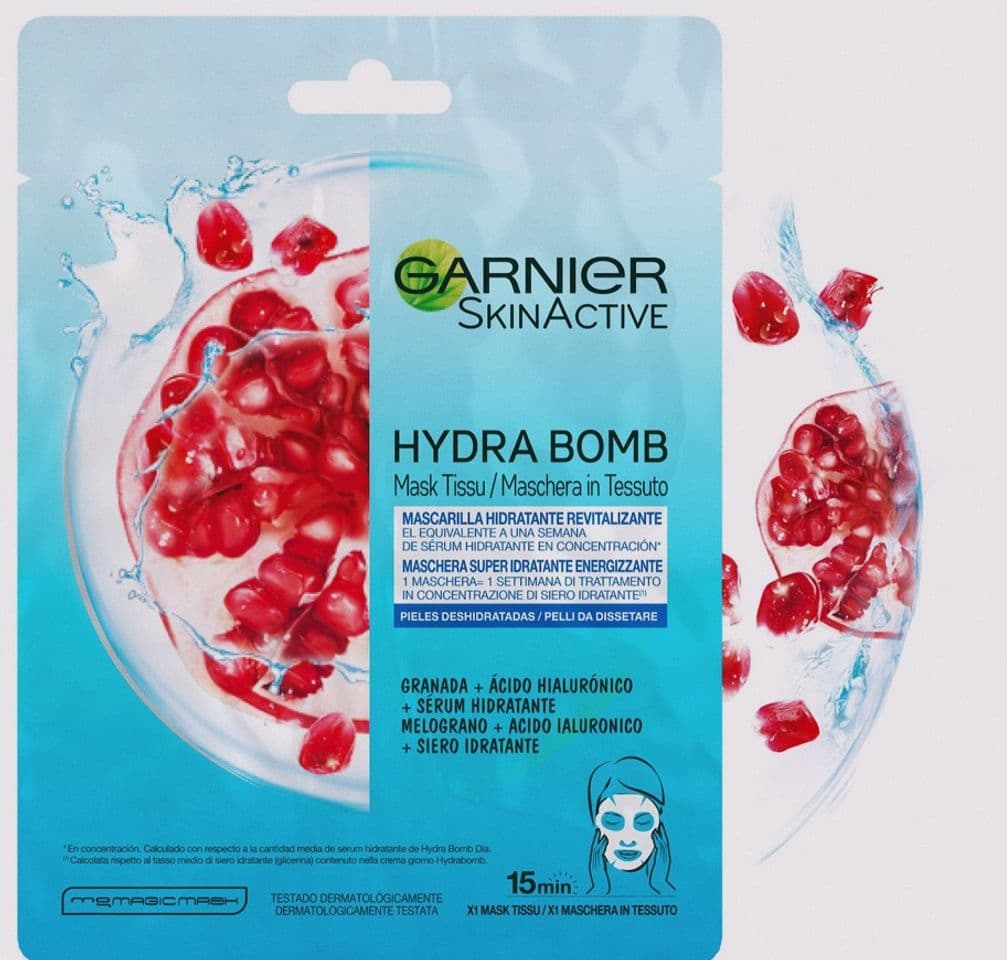 Belleza Garnier HydraBomb Skin Active Mascarilla Matificante