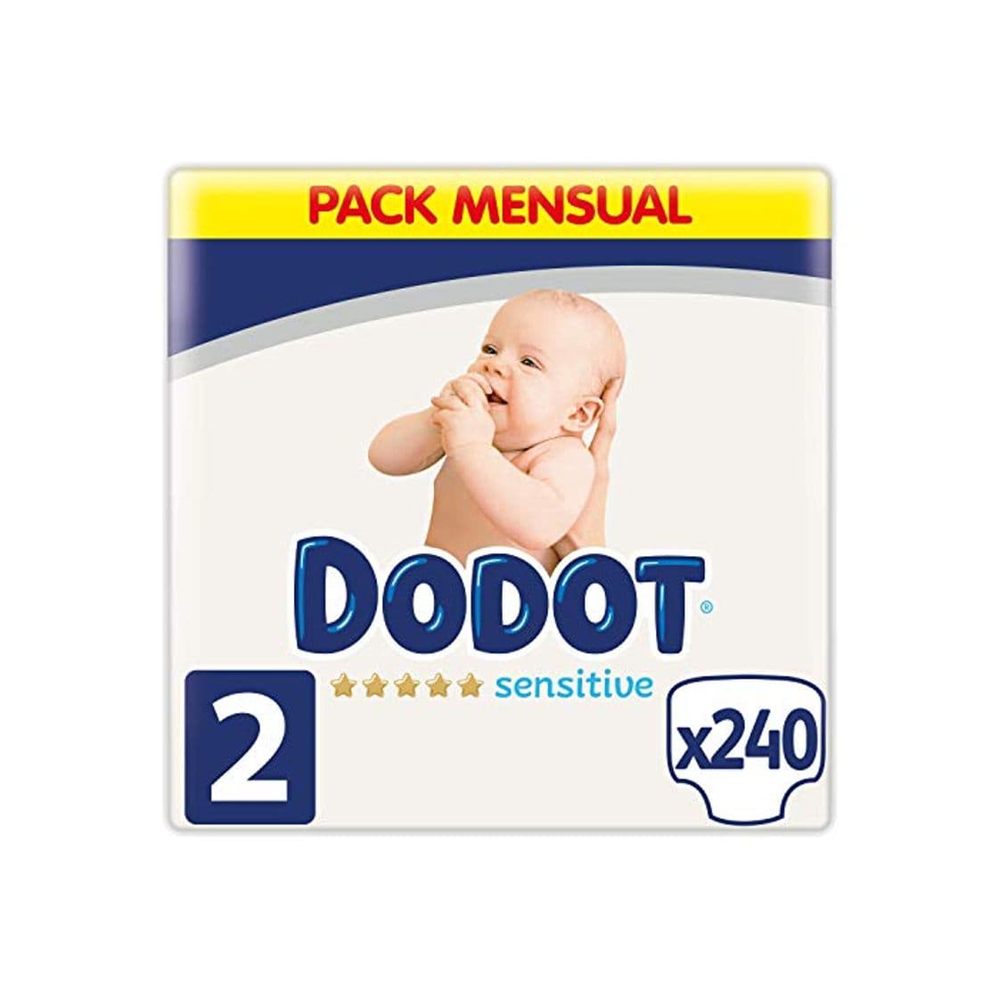 Producto Dodot Sensitive Pañales Talla 2