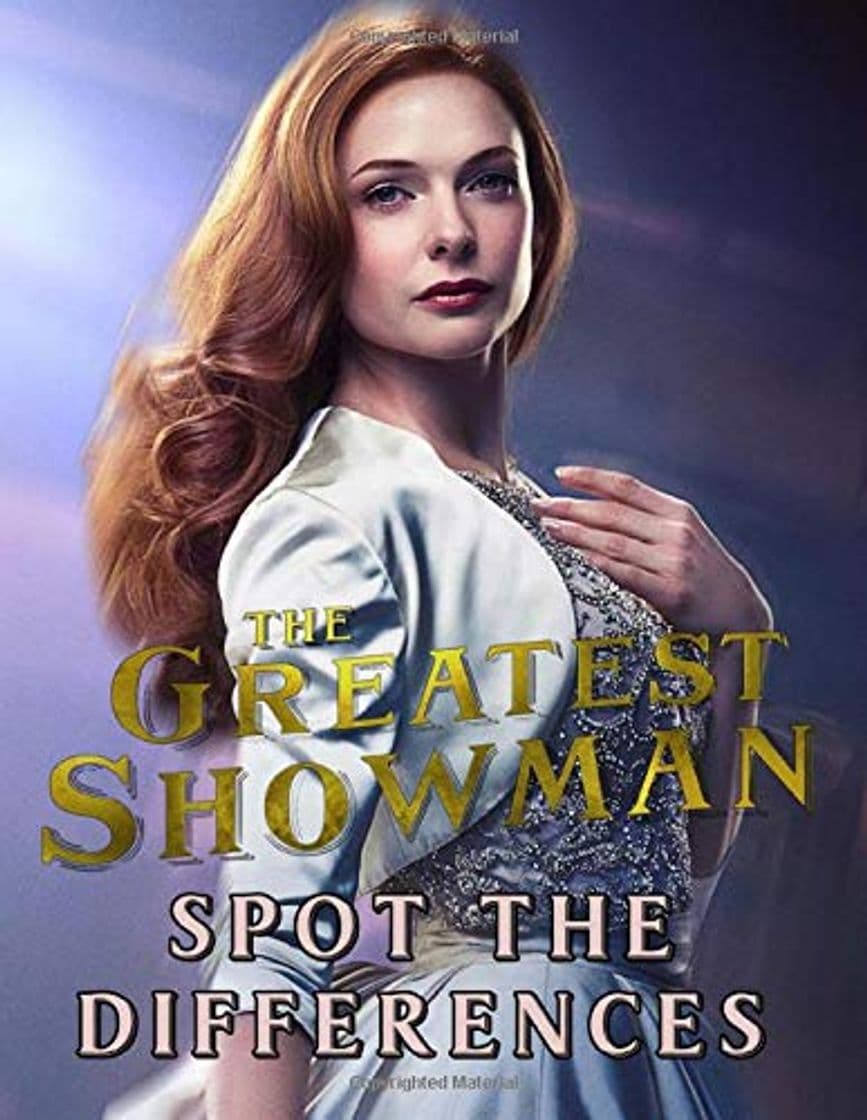 Book Greatest Showman Spot The Difference: Stress Relief Greatest Showman Adult Spot