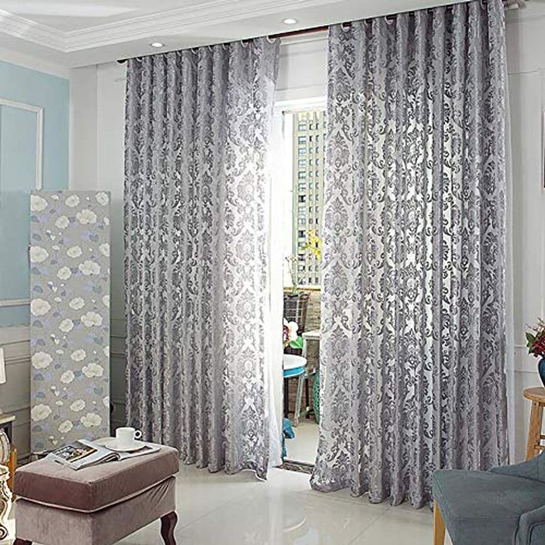 Product YB&GQ Navegación Tul Cortinas,Semi Transparente Jacquard Transparentes Cortina De Ventana Cortinas,Elegante Decoración