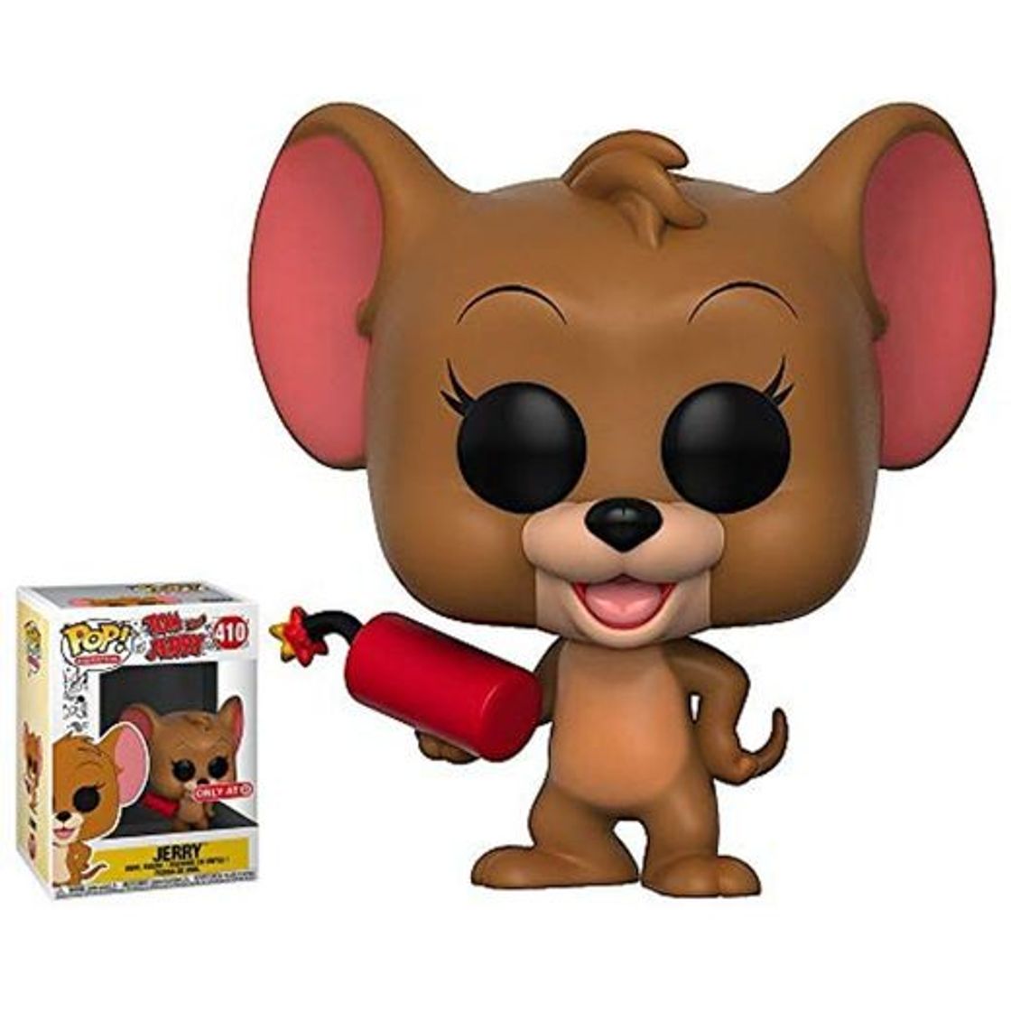 Juego Lorenay Tom & Jerry Funko Pop Jerry con explosivos Vinilo Figura #