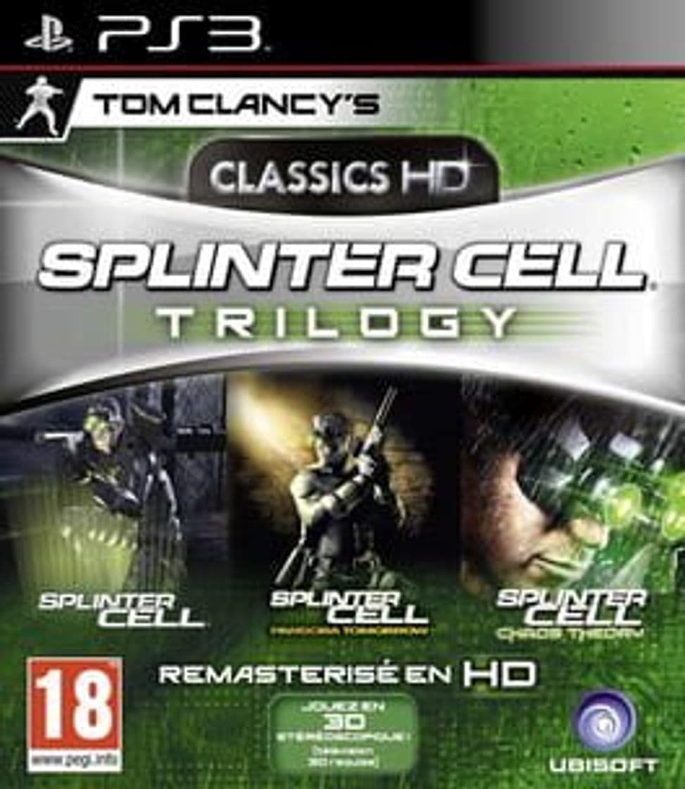 Videogames Tom Clancy's Splinter Cell Trilogy HD