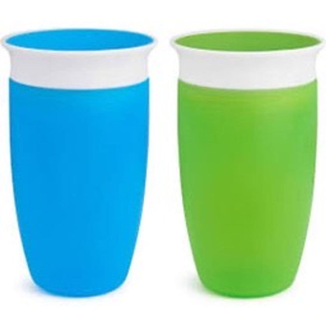 Moda Munchkin Miracle 360 Vaso para niños, verde/azul, 295 ml, 2 ...