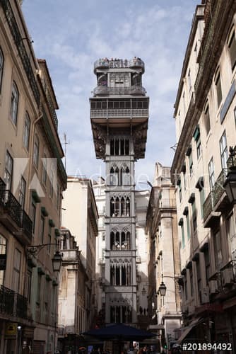 Lugar Elevador de Santa Justa