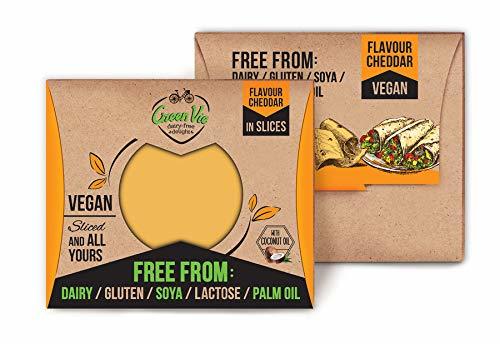 Product GreenVie Queso Cheddar en Lonchas vegano 180g