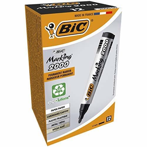 Producto BIC Marking 2000 ECOlutions marcadores permanentes punta media - Negro