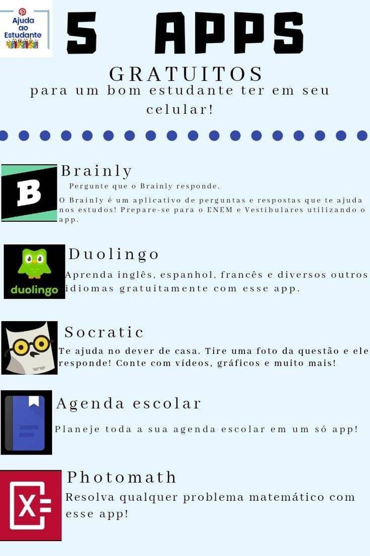 Fashion Apps para estudo