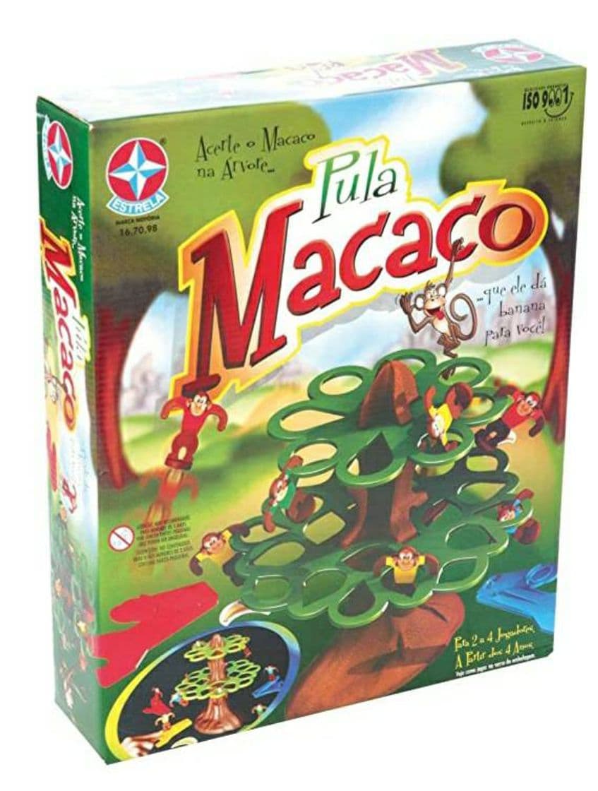 Moda Jogo Pula Macaco Brinquedos Estrela

