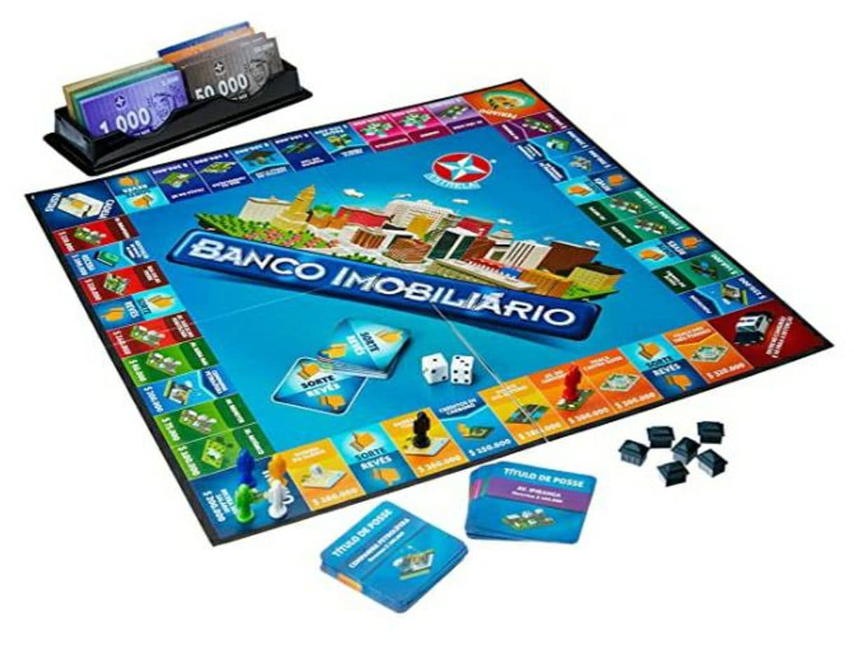 Moda Jogo Banco Imobiliário Brinquedos Estrela

