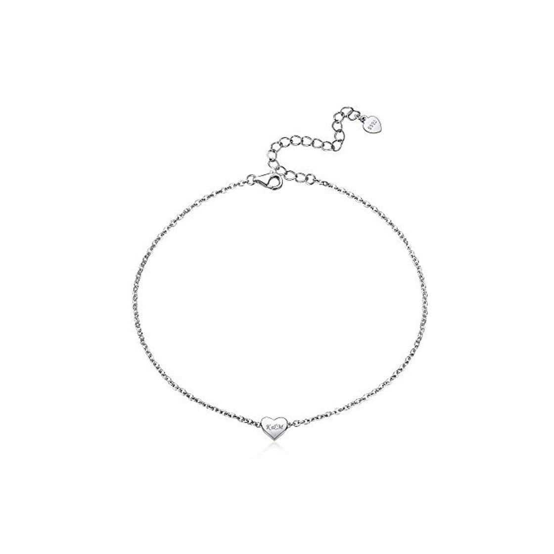 Moda Nobrand Plata De Ley 925 Cadena De Serpiente Plana Hoja Cierre De Langosta Pulsera Ajustable Tobillera para Mujer Pulseira Masculina 21cm