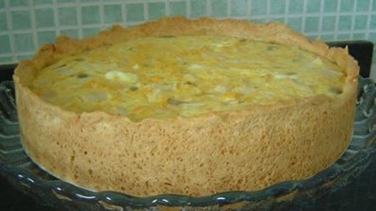 Moda QUICHE DE FRANGO COM PALMITO