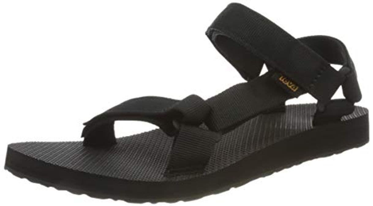 Fashion Teva Original Universal, Sandalias de Punta Descubierta para Mujer, Negro