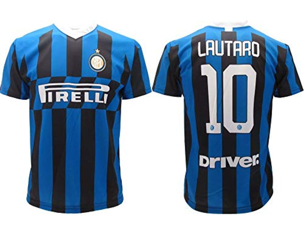 Product LC SPORT SRL Camiseta Inter Lautaro Martinez 10 Réplica Autorizada 2019-2020 Niño