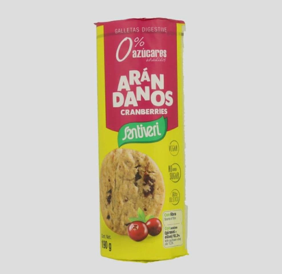 Producto Santiveri Galletas sin azúcar de arándanos