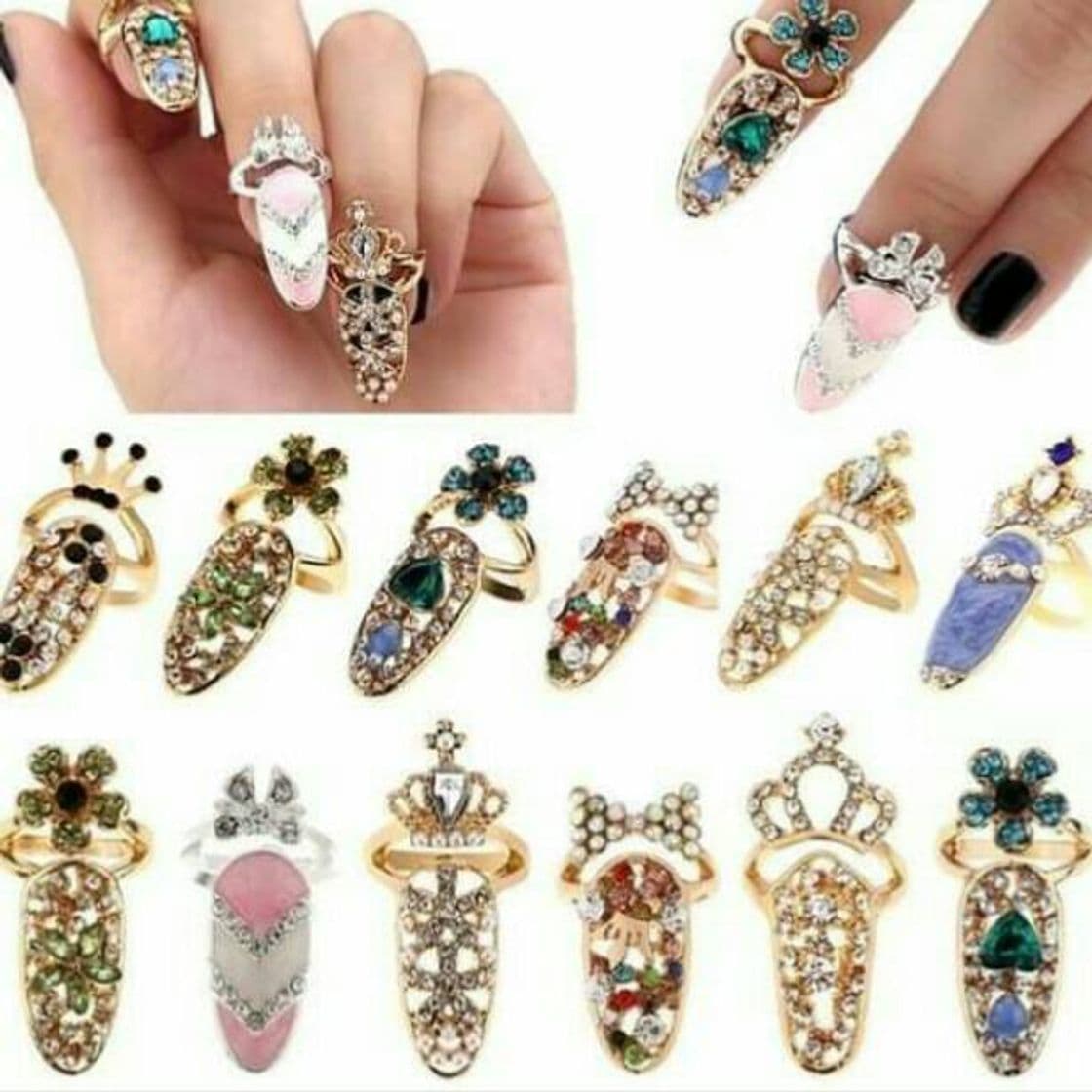 Moda Acessório para unhas