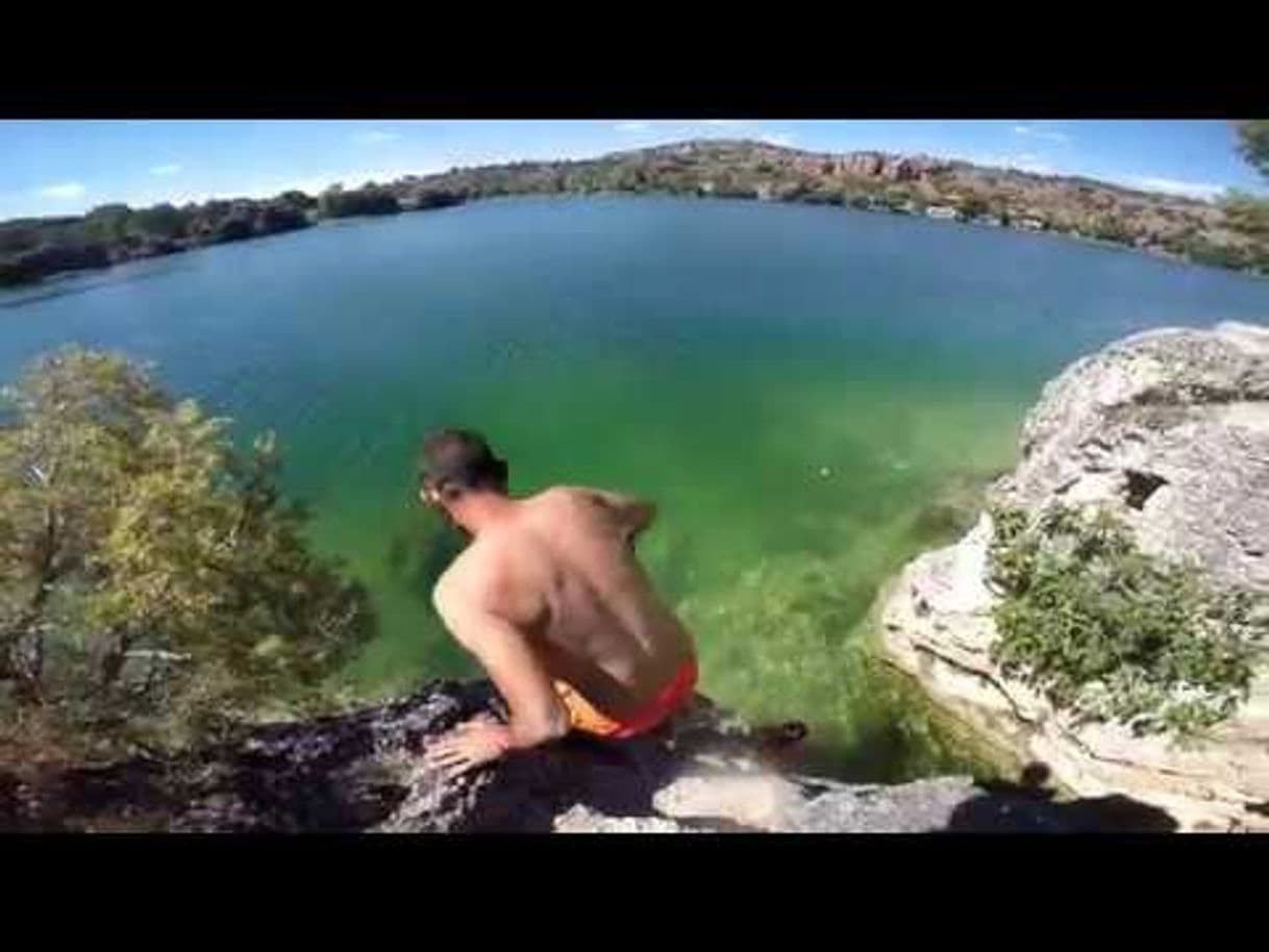 Place LAGUNAS DE RUIDERA , salimos de la primera cueva - YouTube