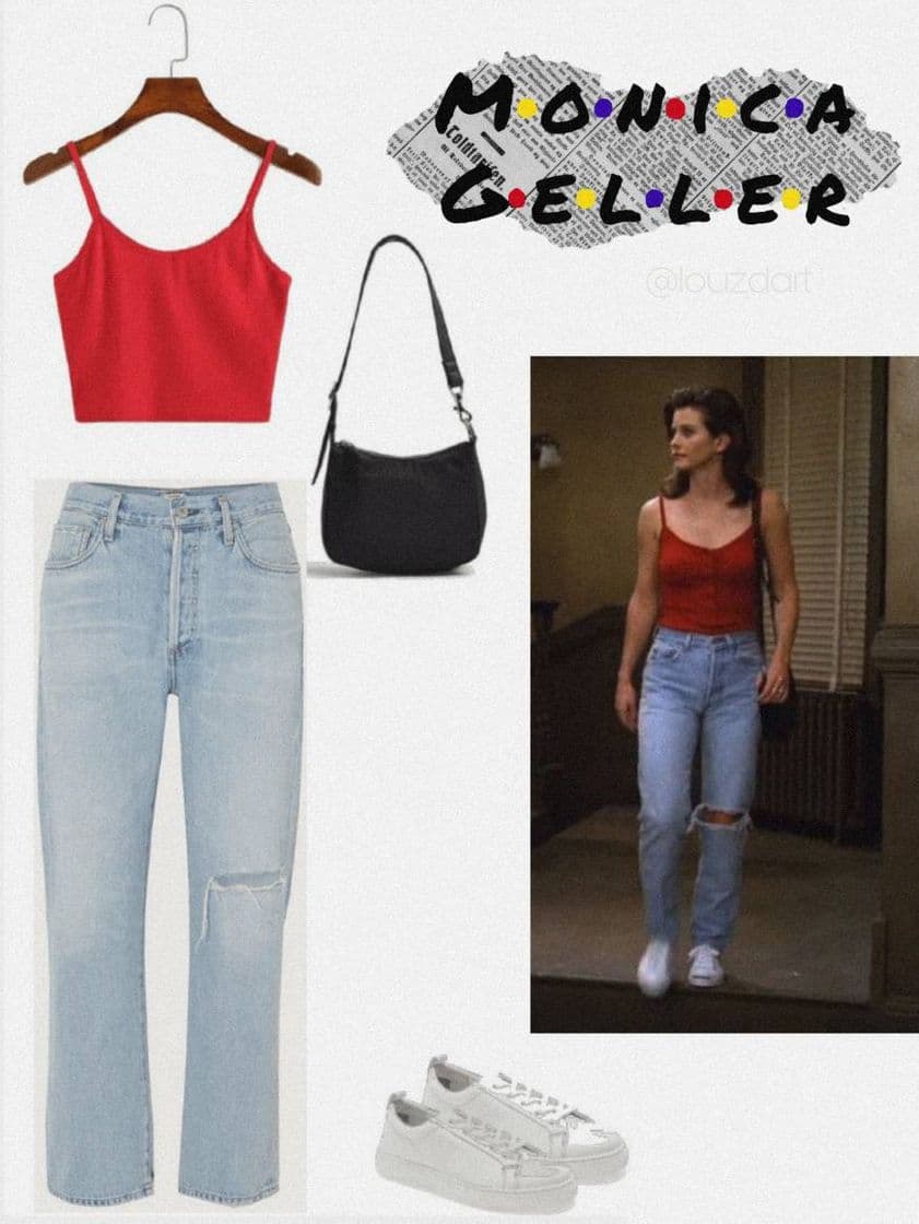 Fashion Monica Geller outfit✨