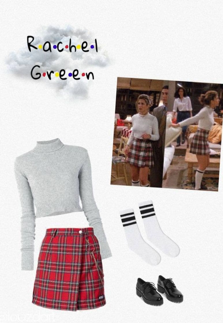 Fashion Rachel Green outfit