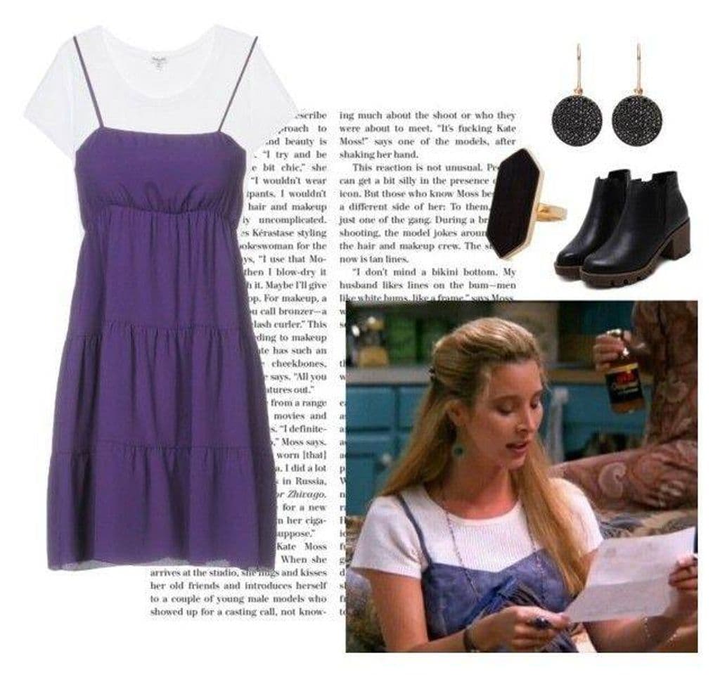 Fashion Phoebe Buffay outfit