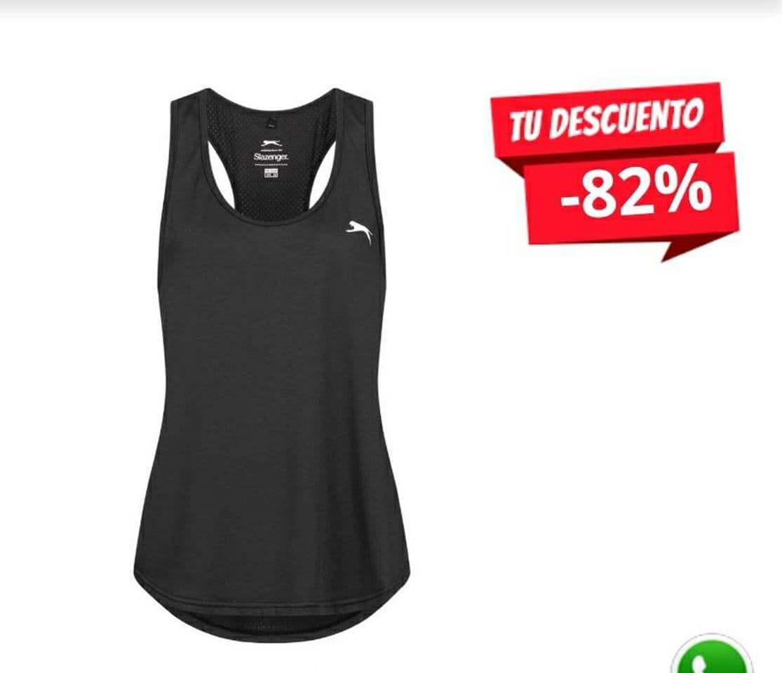 Fashion Slazenger Daria Loose Fit Vest Mujer Camiseta de fitness ...