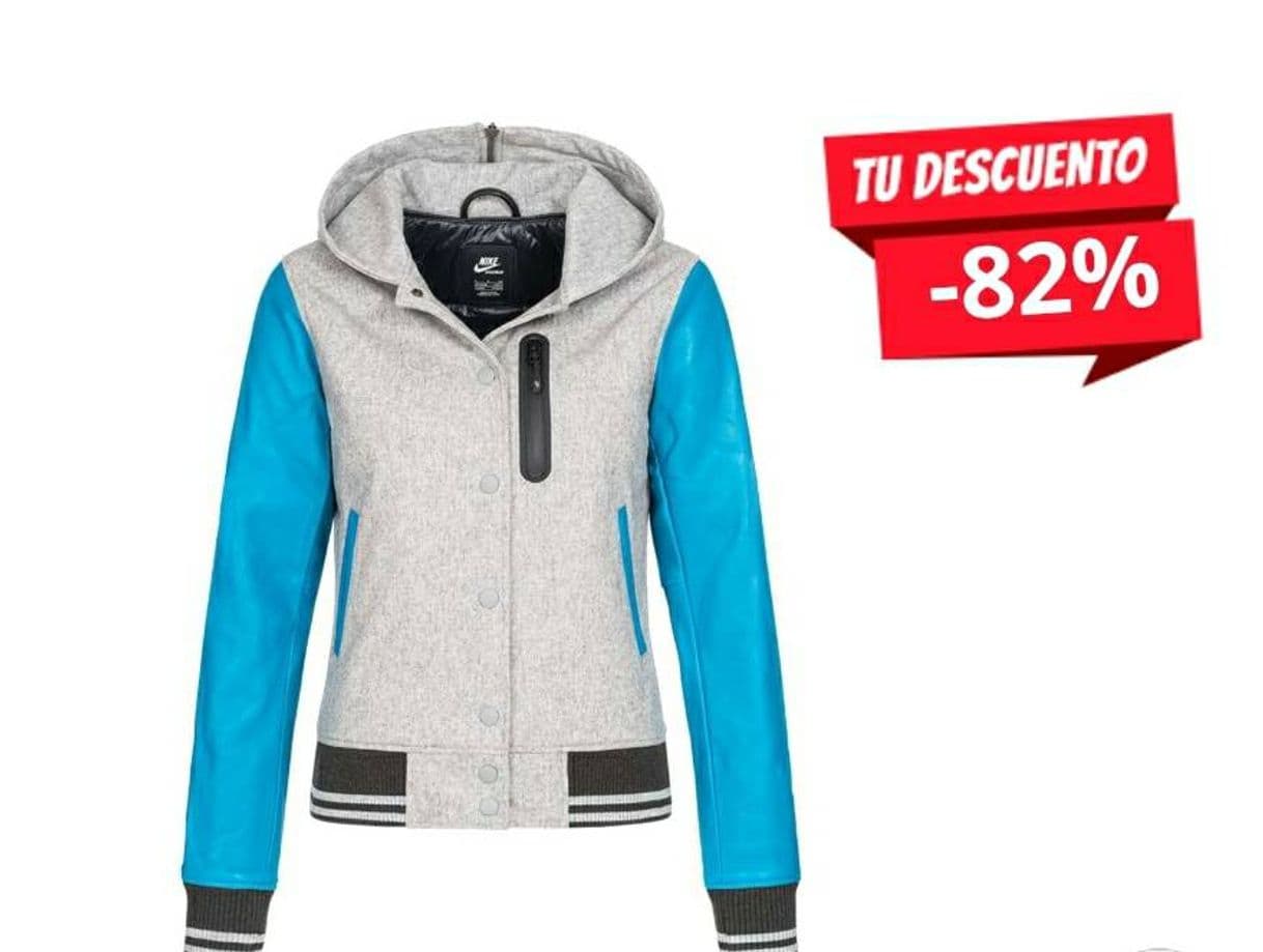 Fashion Nike NSW Sportswear Destroyer Chaqueta de cuero para mujer ...