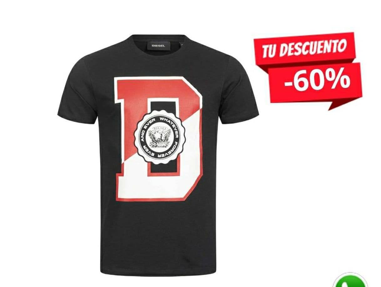 Fashion Diesel T-Diego-GR Hombre Camiseta 00SS3L-0091B-900 | deporte ...