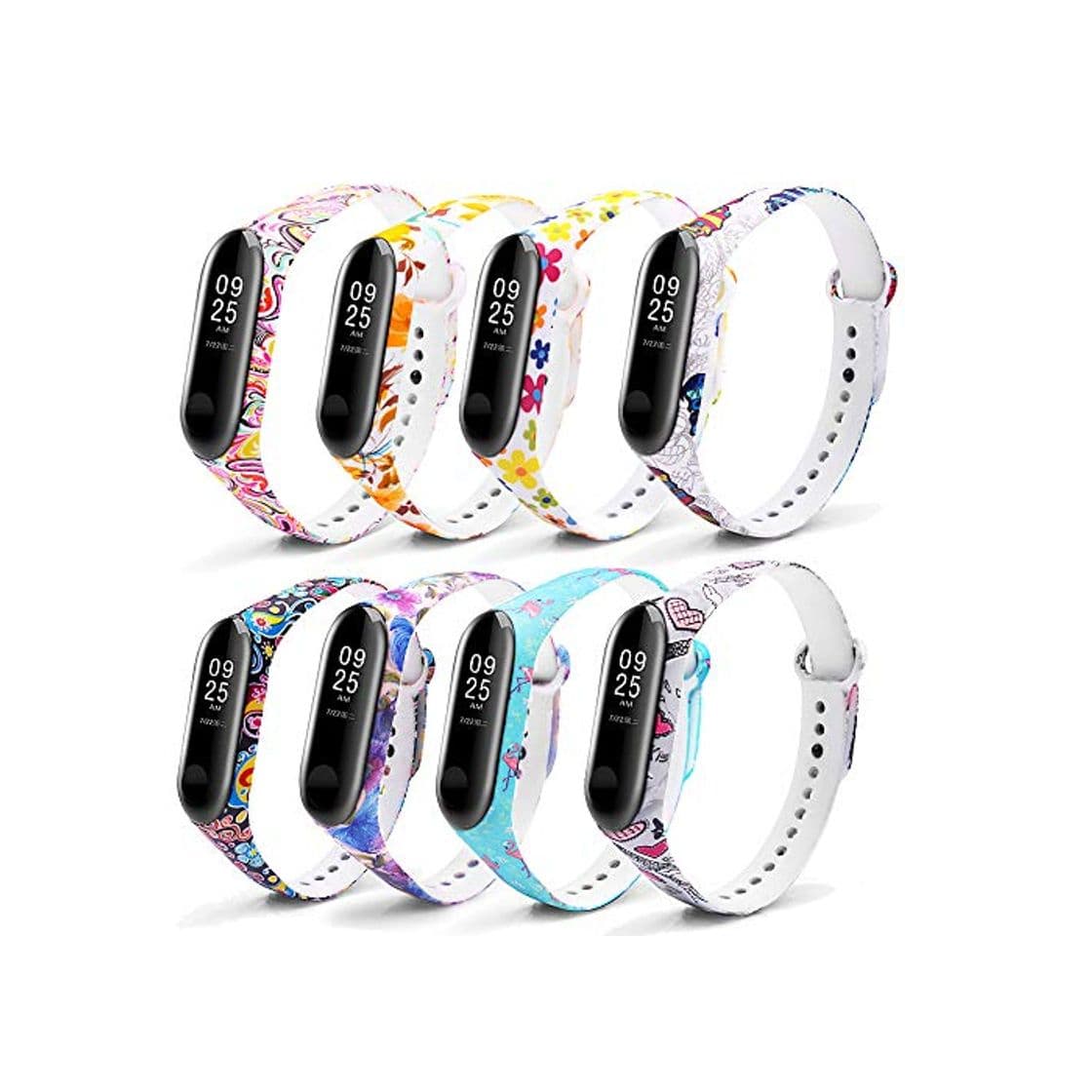 Producto Monuary 8 Piezas Correa para Xiaomi Mi Smart Band 4