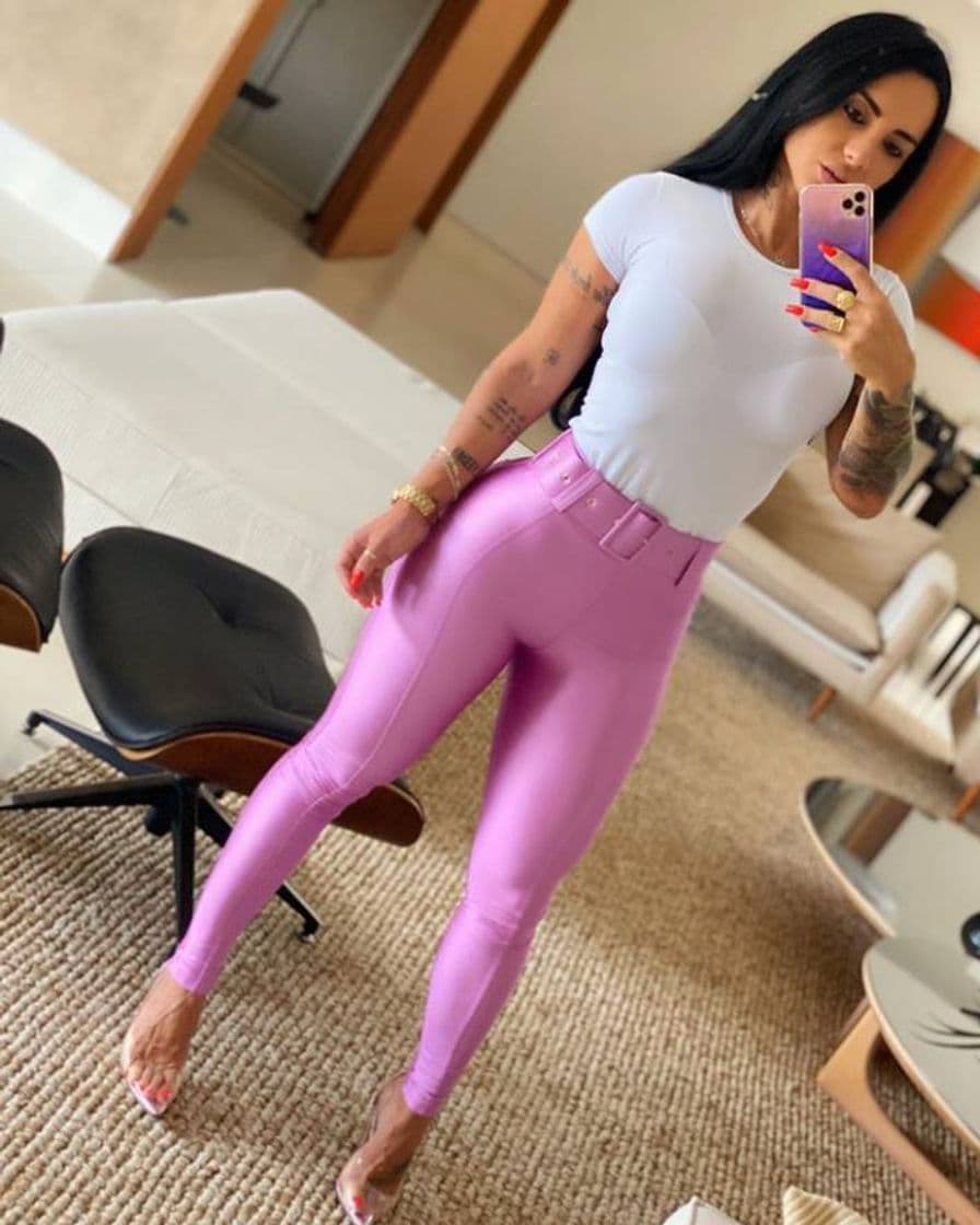 Fashion Calça Rosa Maravilhosa 🤩