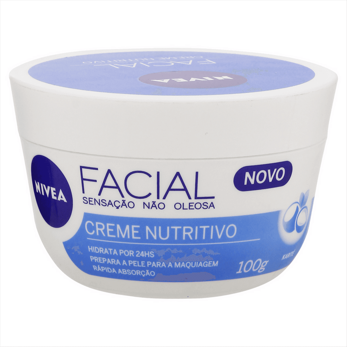 Fashion Creme Facial Nivea Nutritivo 100g