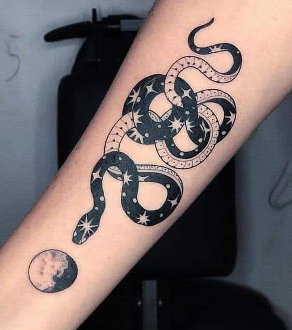 Moda tatuagem de cobra 🐍 